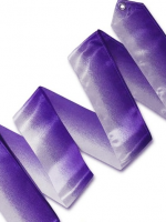 Two-color Ribbon 5m White-Purple